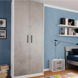 Armadio 2 ante con cassetti H.210