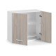 pensile cucina 2 ante scolapiatti cm 80 x 32 x h 72 olmo